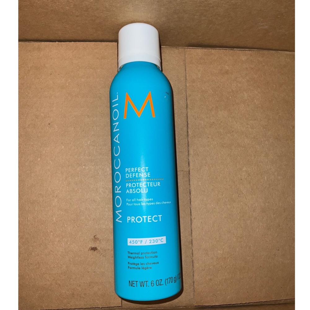 Moroccanoil Perfect Defense Heat Protectant Spray Oil 450F Protection hair care